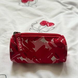 ❤️Mini Clinique Red Lipstick Cosmetic Pouch